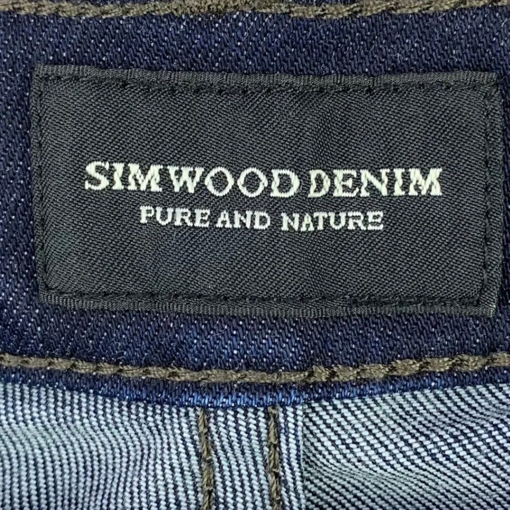 Simwood Denim Jeans Nice Mens 32x29 Dark Wash Straight Leg Casual Cotton